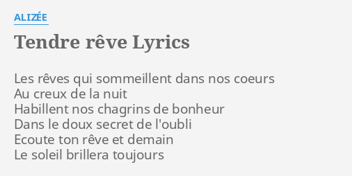 LO&VIE – Mauvais rêve Lyrics