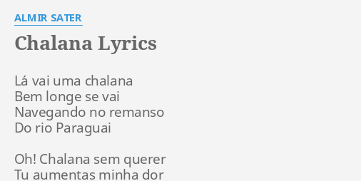 Almir Sater – Peão Lyrics