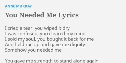 I cried a tear, you wiped it dry Eu chorei uma lágrima, você a enxugou I  was confused, you cleared my mind Me sentia confuso, você clareou minha  mente. - ppt carregar