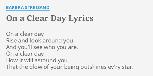 on-a-clear-day-lyrics-by-barbra-streisand-on-a-clear-day