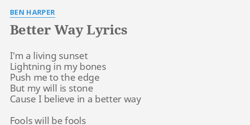 Push Me To The Edge Lyrics