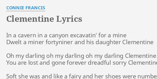 The Every Clementine Lyrics