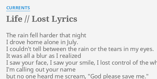 loss of life lyrics