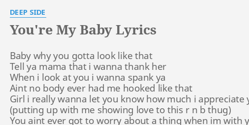 baby you're my light lyrics