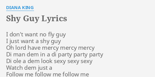 Diana King's Lyrics in English