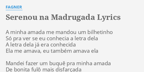 Manera Fru Fru, Manera - song and lyrics by Fagner