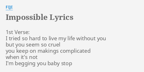 Lyrics