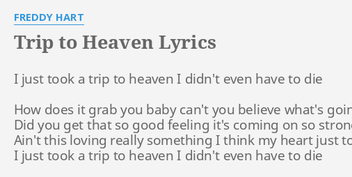 trip to heaven song