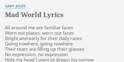 Mad World - song and lyrics by Nola5