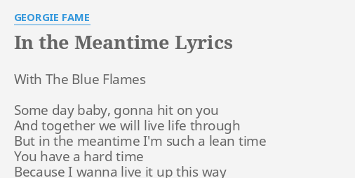 in-the-meantime-lyrics-by-georgie-fame-with-the-blue-flames