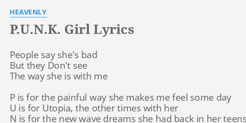Got A Girl Heavenly Lyrics