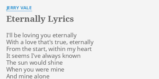 eternally-lyrics-by-jerry-vale-i-ll-be-loving-you