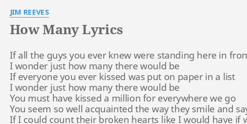 how-many-lyrics-by-jim-reeves-if-all-the-guys