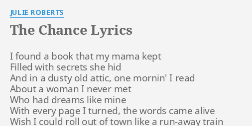 lyrics chance cro topic