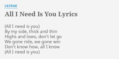 lecrae lyrics
