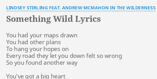 favorite little lyrics — Lindsey Stirling feat Andrew McMahon in the