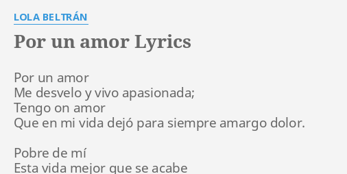 por-un-amor-lyrics-by-lola-beltr-n-por-un-amor-me