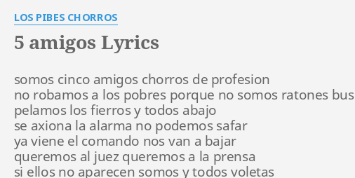 Vamo' Los Pibes Lyrics - Ciudadano del Mundo - Only on JioSaavn