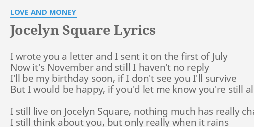 No No Square Lyrics