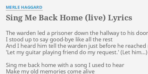 send me back home lyrics