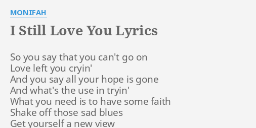 call me i still love you extended lyrics