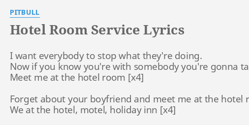 Hotel Room Service 80