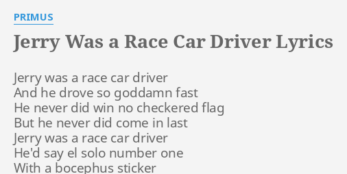 who wrote red car and the blue car had a race lyrics