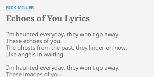 17+ I&#039;m Haunted By You Lyrics Images