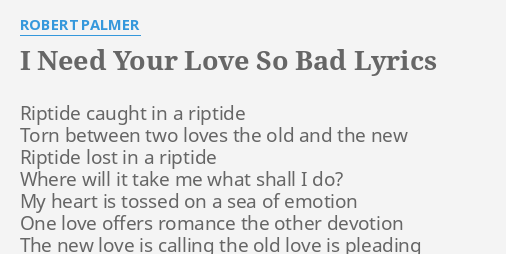 your love is dangerous lyrics