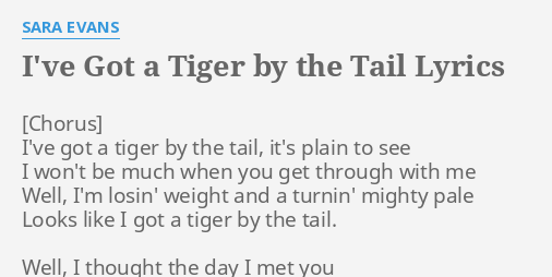 ı of the tiger lyrics