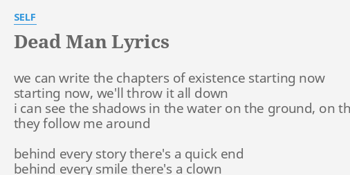 attack of the dead man lyrics english