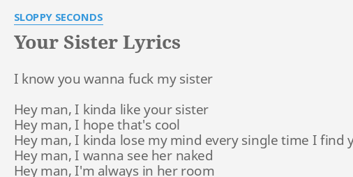 you can call your sister lyrics