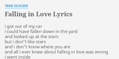 accidentally in love lyrics