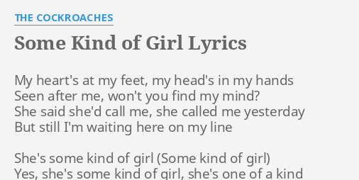 she's very defined girl one of a kind lyrics