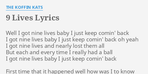 labyrinth 9 lives lyrics