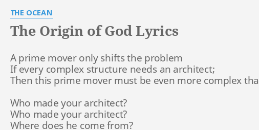 the-origin-of-god-lyrics-by-the-ocean-a-prime-mover-only