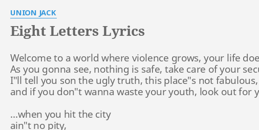 8 letters lyrics download mp3