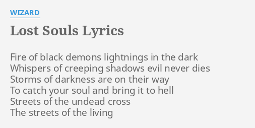 desert of lost souls lyrics